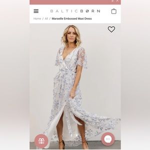 BalticBorn Marseille Gown! X-Small, NEW with tags!